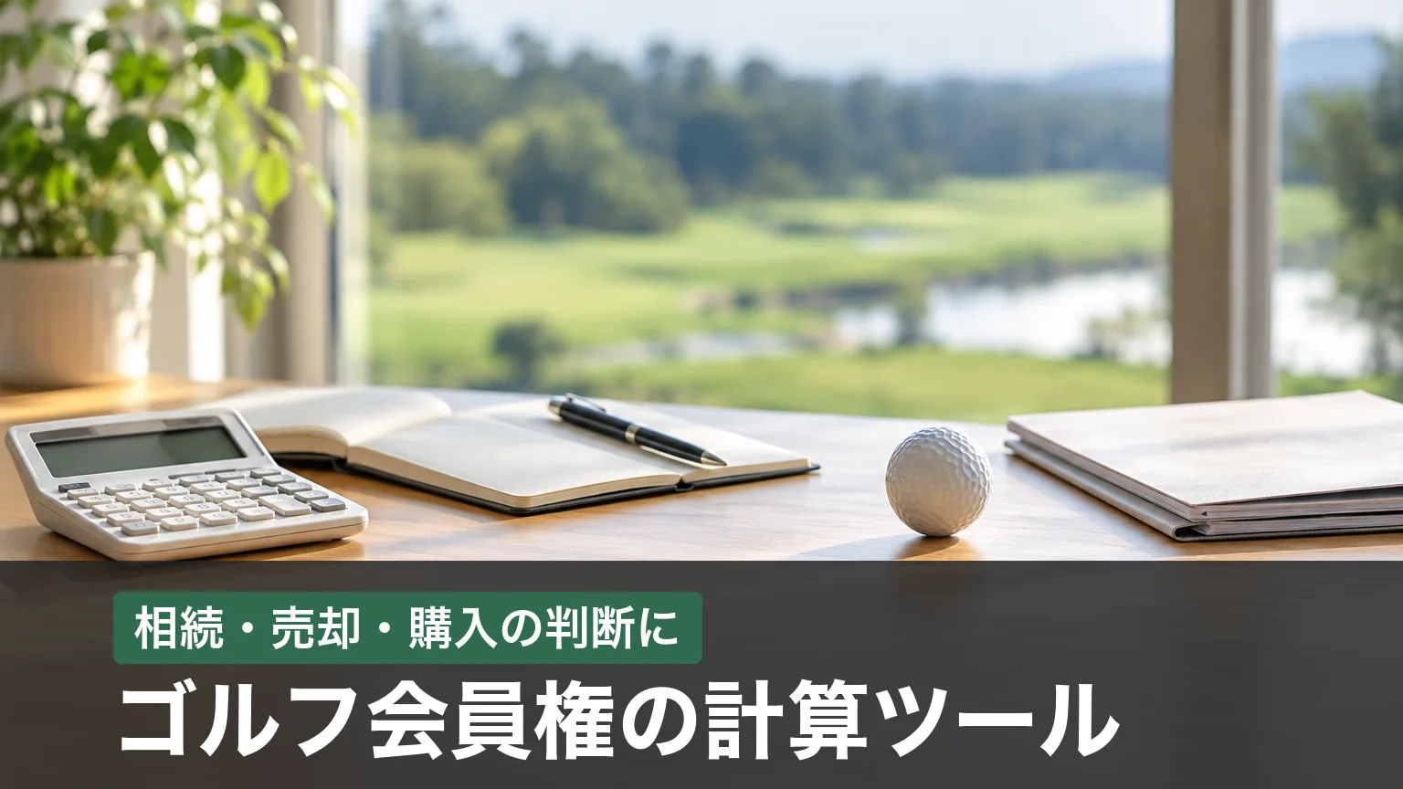 ゴルフ会員権の計算ツール